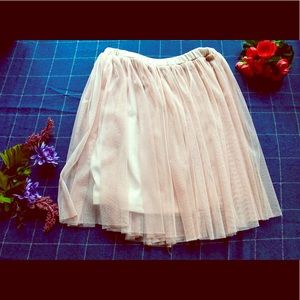 Pink American Rag Balletcore Tulle Mini Skirt